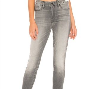 Gray Mother skinny jeans